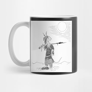 Lizard soldier Mug